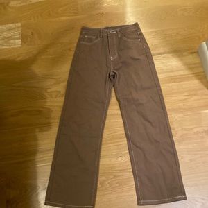 Shein brown jeans